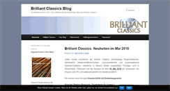 Desktop Screenshot of de.brilliantclassics.com