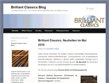 Tablet Screenshot of de.brilliantclassics.com